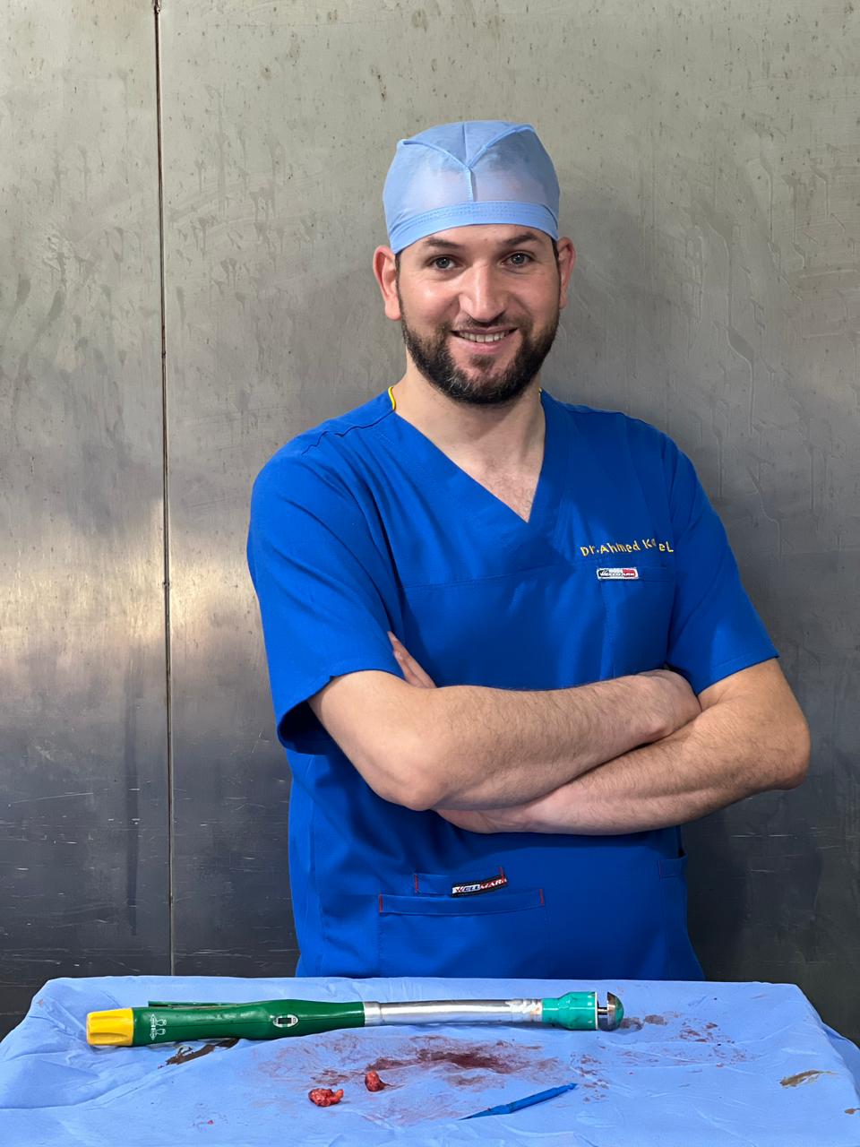 Dr. Ahmed Kandel in Operating Room